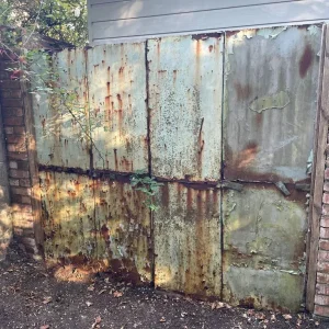 Rusty Garage Door