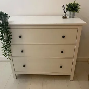 Ikea Hemnes White 3-Drawer Bench