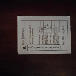 Extendable Mahogany Dining Table and Four Chairs - Image 5