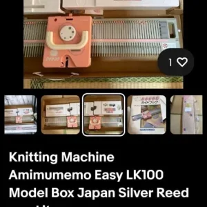 Silver Reed Chunky Knitting Machine - Image 2