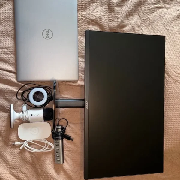 Gaming set up with laptop