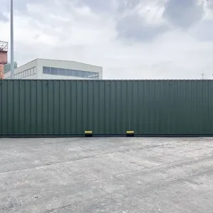 40ft High Cube Container - Bottle Green RAL6007 - Image 3