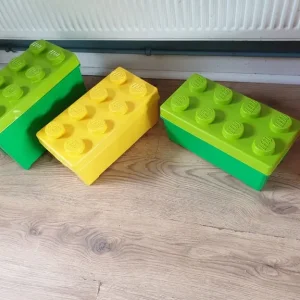 Lego storage boxes x 3