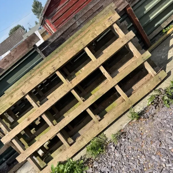 Large wooden pallets