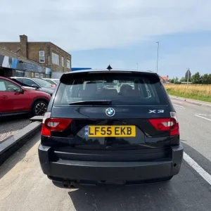 BMW X3 2.5 Black Manual Petrol 2006 - Image 8