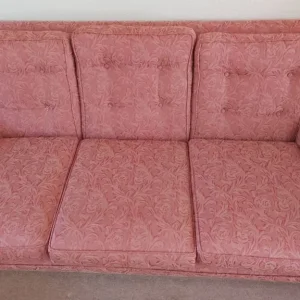 Three piece suite and footstool in excellent condition - Image 2
