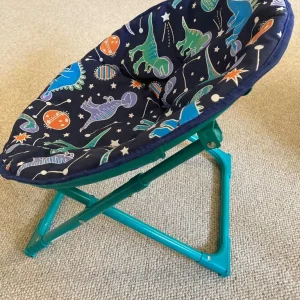 Children’s foldable Space Dinosaur theme chair - Image 2