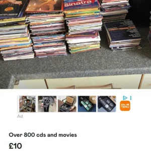CDs and DVDs