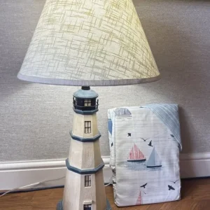 Nautical lighthouse lamp and boat duvet set - Image 5