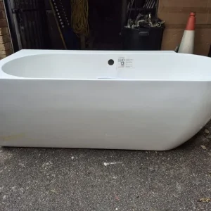 Single Ended Shower Bath. Waters Ebb 1590mm x 750mm - Image 4