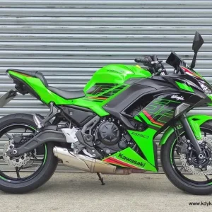 2024 Kawasaki Ninja 650 in KRT Green - Image 2