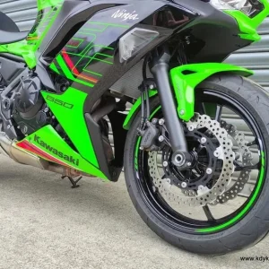 2024 Kawasaki Ninja 650 in KRT Green - Image 4