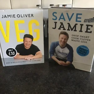 Jamie Oliver cookbooks x 2