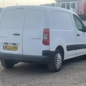 2012 Peugeot Partner 850 S 1.6 HDi 92 Van Panel Van Diesel Manual - Image 7