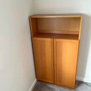 IKEA Billy bookcase with beech doors