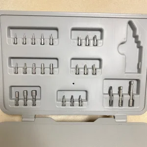 14.4V Cordless Hammer Drill Set + Bits - Image 8