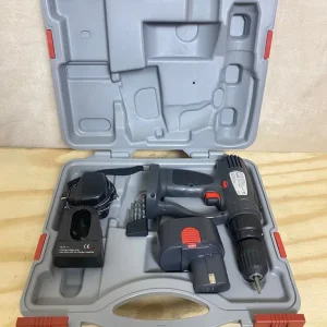 14.4V Cordless Hammer Drill Set + Bits