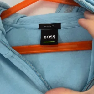 Blue Hugo Boss zip up hoodie - Image 3