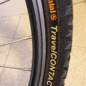 Shimano bicycle wheels 26 inch with Continental tyres - Image 3