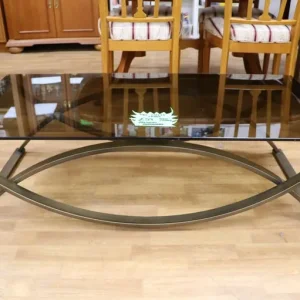 Smoked Glass Coffee Table - Image 3