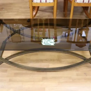 Smoked Glass Coffee Table - Image 5