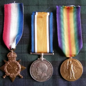 First World War Medals - Corps of Lancers 3rd Dragoons