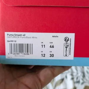 Men's Puma Smash trainers size 11 new in box - Image 5