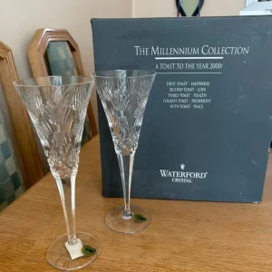 Waterford Crystal Millennium Champagne Flutes - Image 2