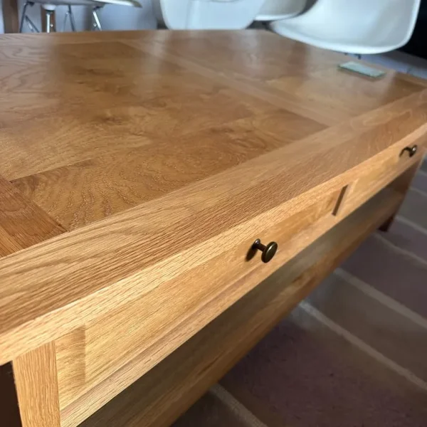 Solid Oak Lounge Set