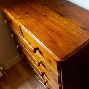Solid Pine Chest of Drawers – 2 Over 4 Design - Image 2