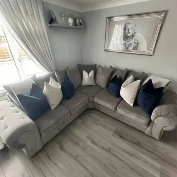 Double corner sofa