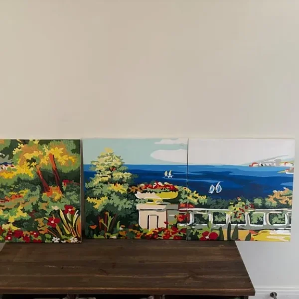 Hand painted artworks