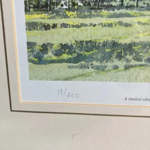 Limited Edition Print of Chichester Cathedral and the Downs - Image 3
