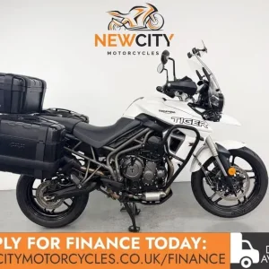 2018 Triumph Tiger 800 XRT Euro 4 White - Image 2