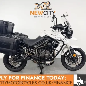 2018 Triumph Tiger 800 XRT Euro 4 White