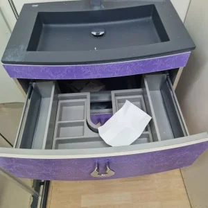 Ex Bathroom Display Basin and Unit - Image 3