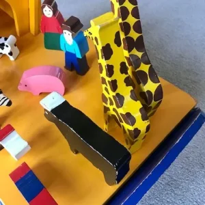 Noah's Ark and Animals Wooden Toy Set - Image 4