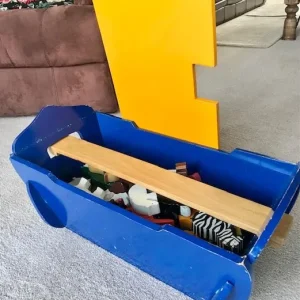 Noah's Ark and Animals Wooden Toy Set - Image 8