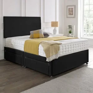 Divan bed with extra soft mattress and drawers – Single, Small Double, Double, King Size
