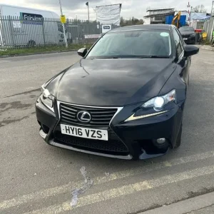 2016 Lexus IS 300h Sport 4dr Hybrid Auto - Image 2