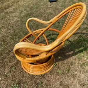 Bamboo rocking chair - Image 2