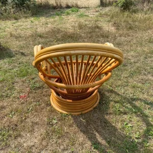 Bamboo rocking chair - Image 3