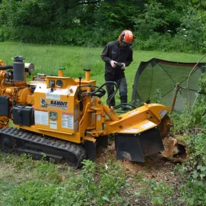 Tracked Remote Control Stump Grinding Service - Image 2