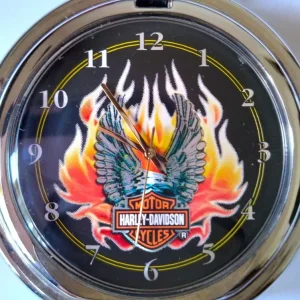 harley davidson wings of glory pocket watch by franklin mint - Image 3