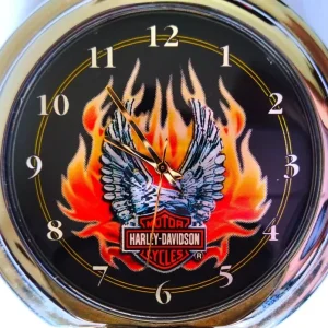 harley davidson wings of glory pocket watch by franklin mint
