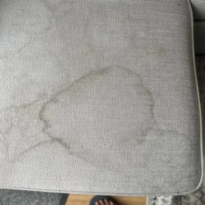 Sofa with throw pillows - Image 4