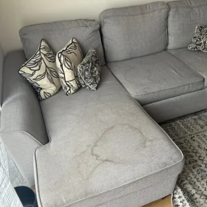 Sofa with throw pillows - Image 6