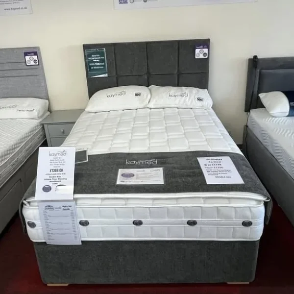 Divan Double Bed with Mattress and Drawers