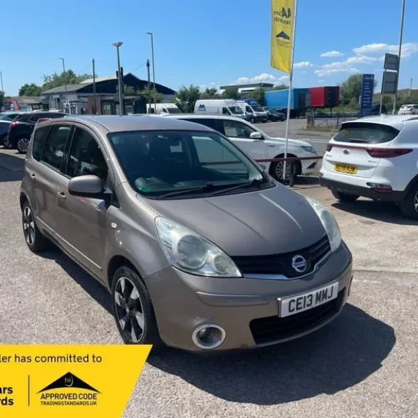 2013 Nissan Note ACENTA MPV Petrol Manual