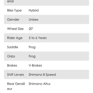 TEAM SKY BLUE FROG 52 CHILDREN'S FROG BIKE - Image 6